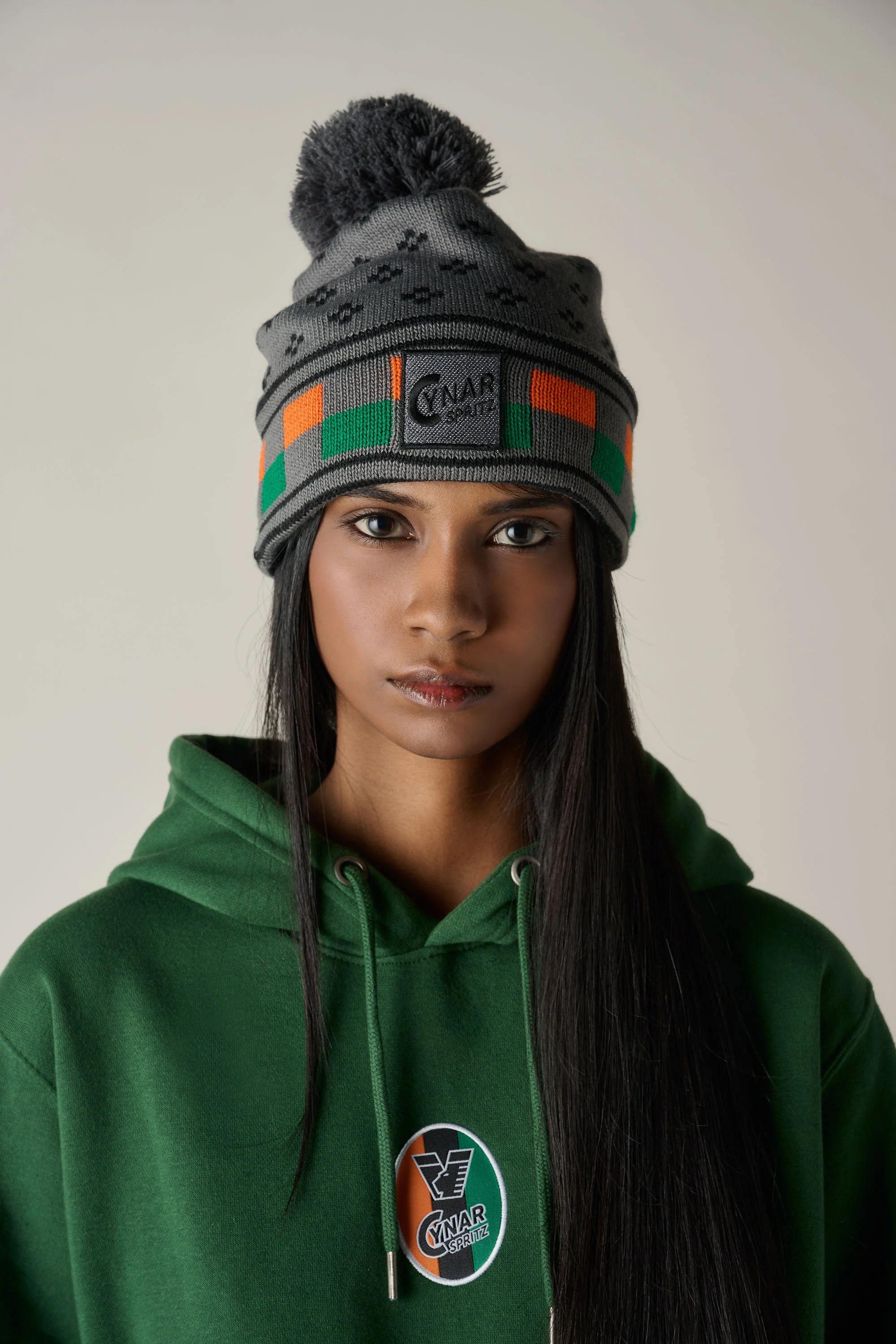 25/26 Cynar Spritz Black Beanie - Image 4
