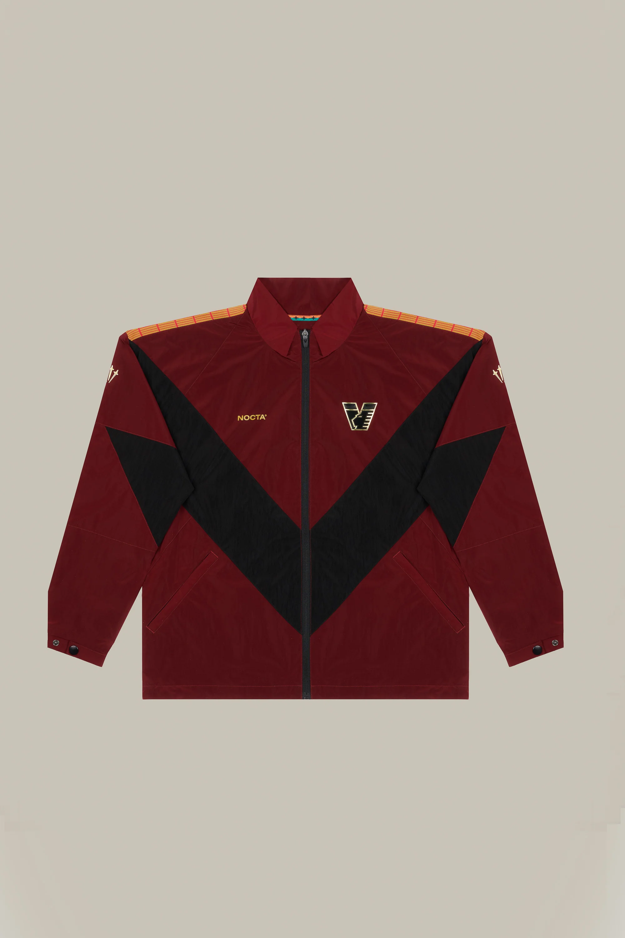 25/26 Venezia Track Jacket Burgundy - Image 4