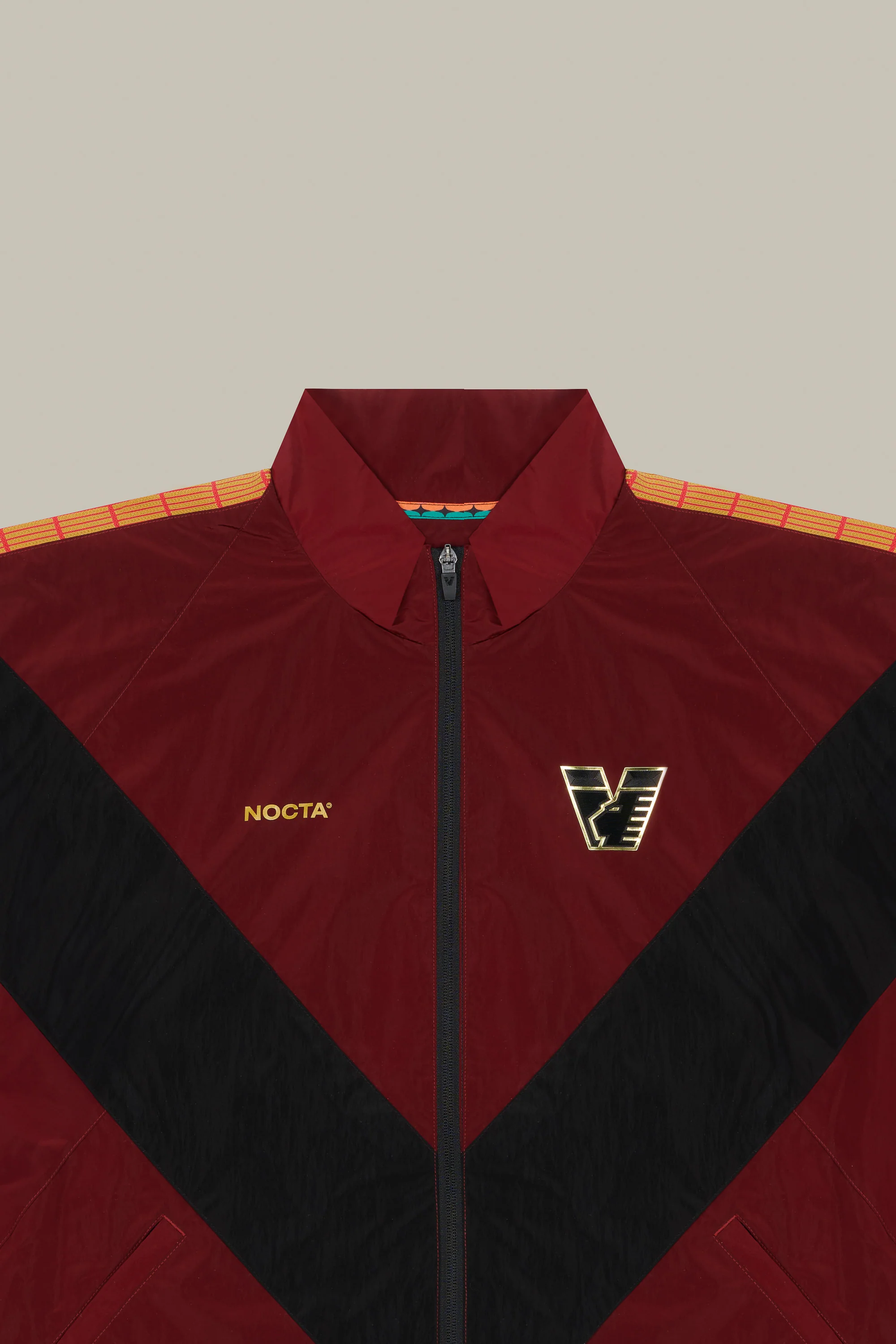 25/26 Venezia Track Jacket Burgundy - Image 6