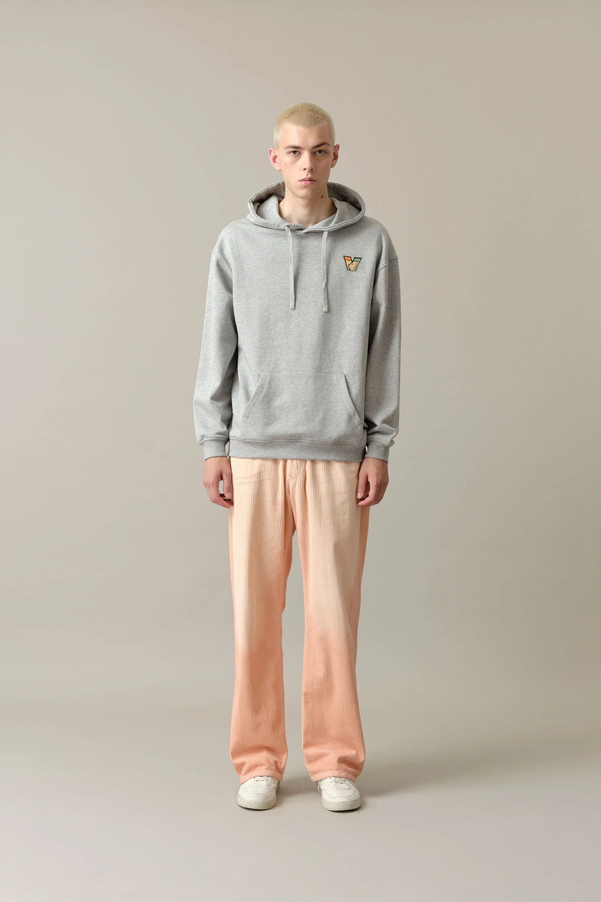 Logo Hoodie Grey - Image 4