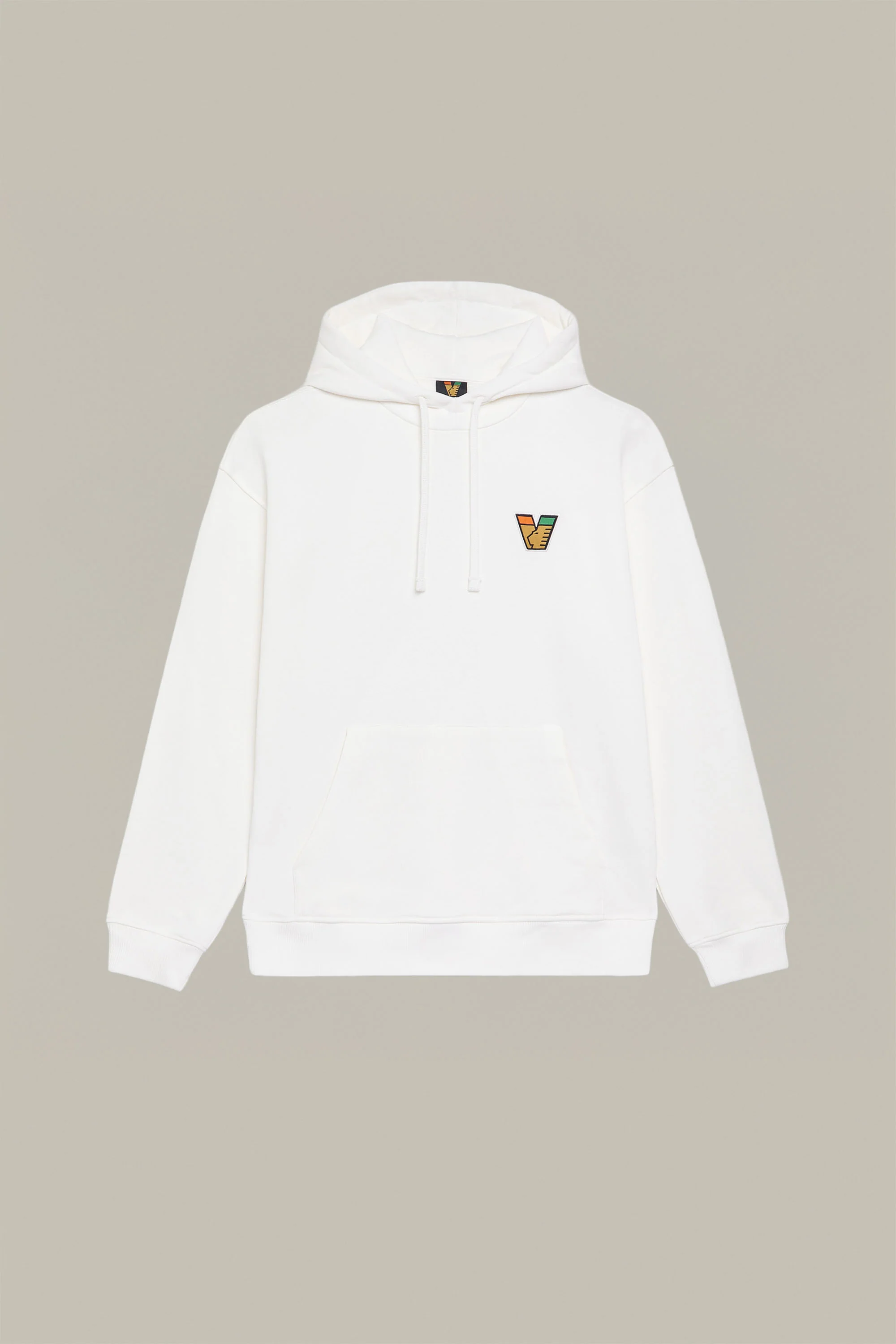 Logo Hoodie White - Image 3