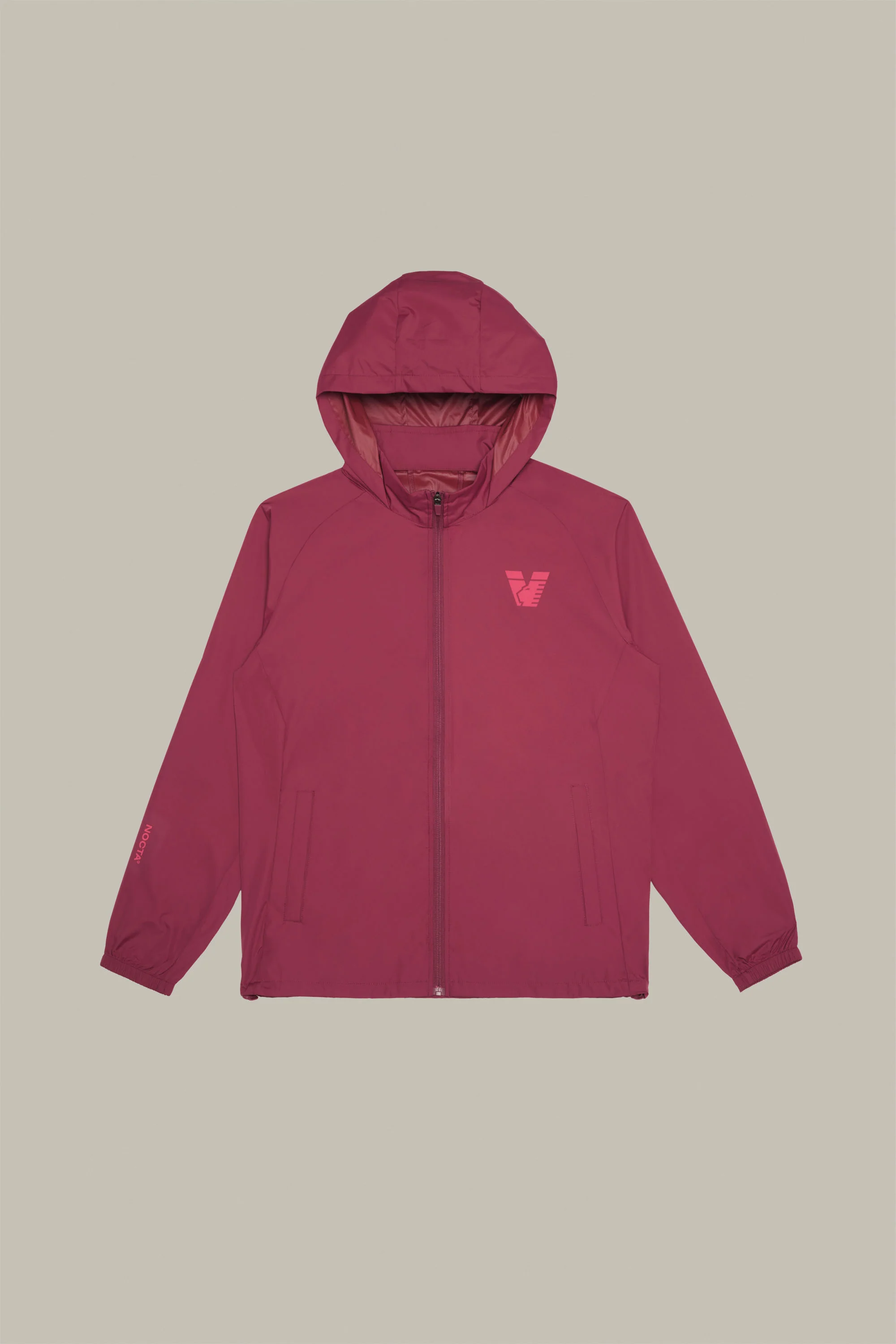 25/26 Training Rain Jacket Burgundy - Image 7